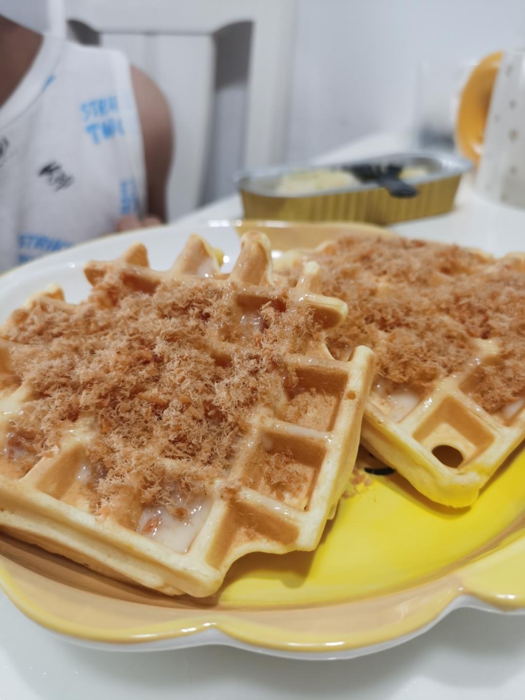 无泡打粉华夫饼(早餐机版)