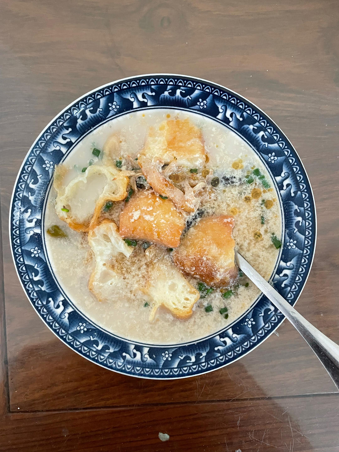 正宗老上海:一碗无敌好吃🉐️咸豆浆