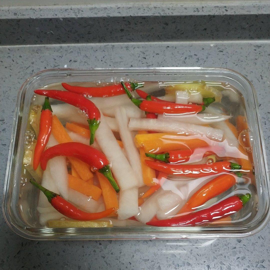 腌酸辣萝卜——夏季开胃小菜