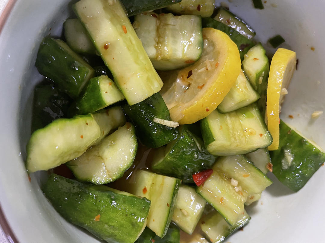 🌈酸酸辣辣巨开胃～超过瘾的凉拌黄瓜
