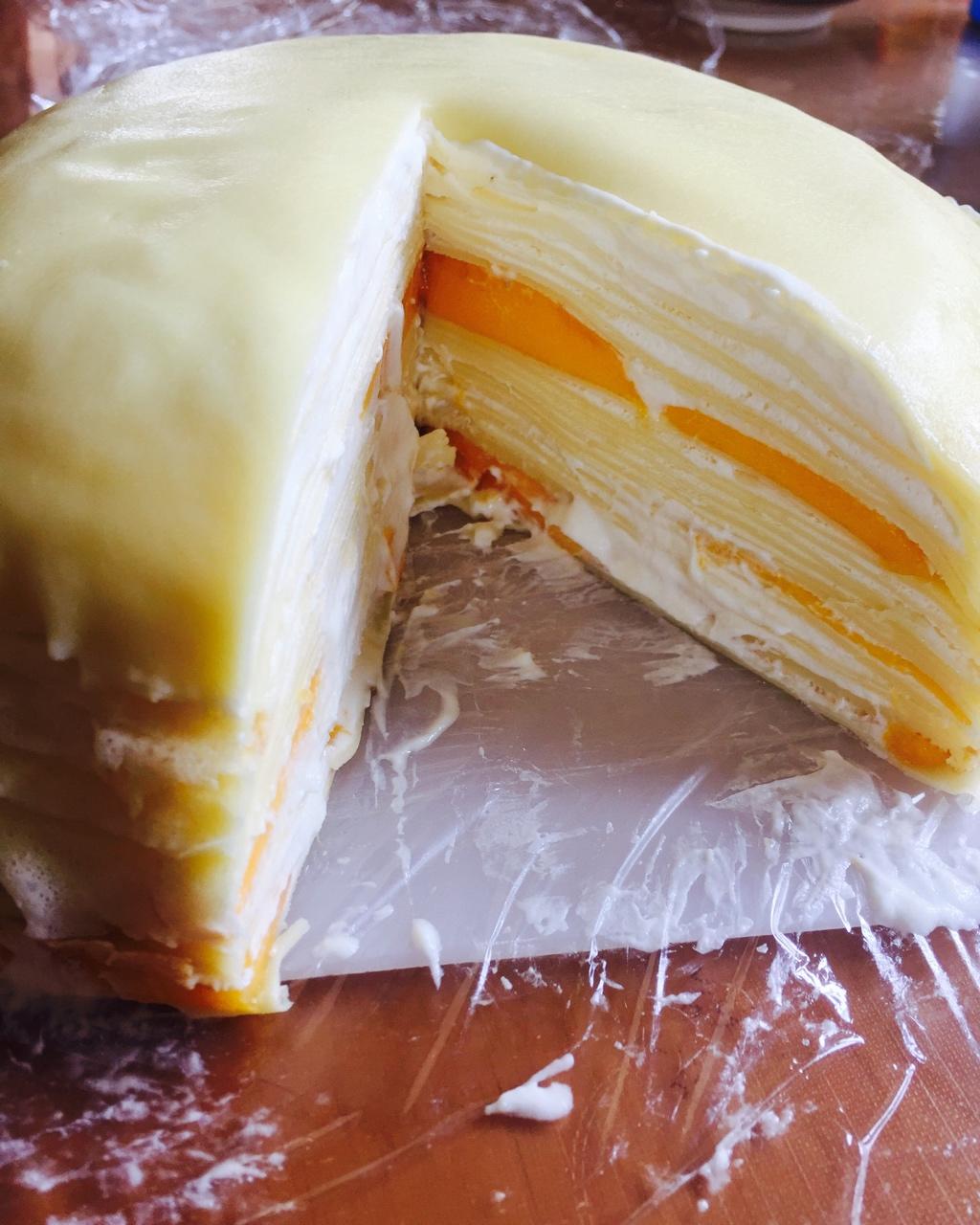 糖_hs4x做的芒果千层蛋糕(8寸超软版)
