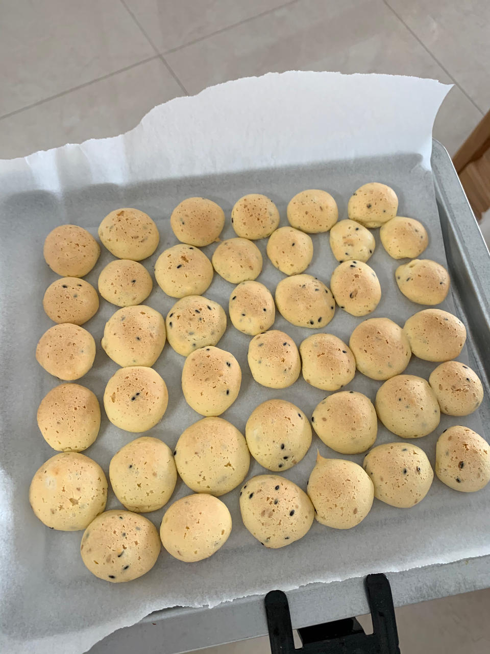 不需要预拌粉也能做的空心小麻薯