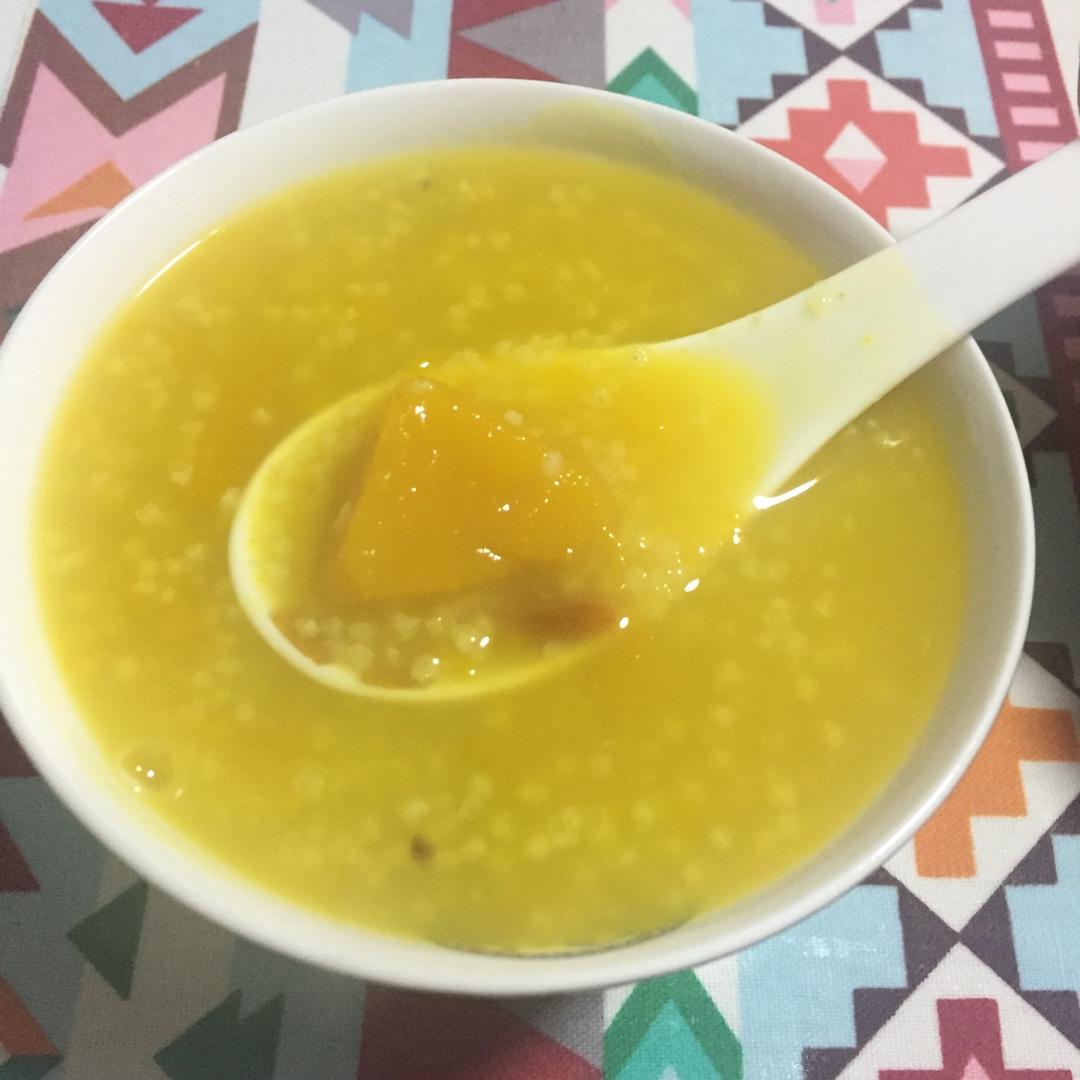 南瓜小米粥