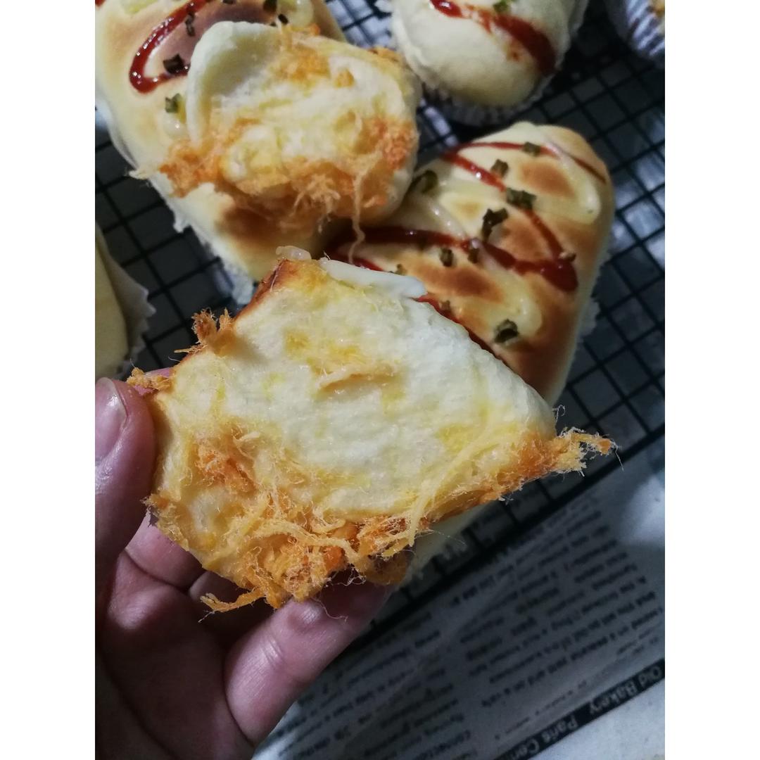 像蛋糕一样的面包-----最佳CP沙拉肉松及其他内涵