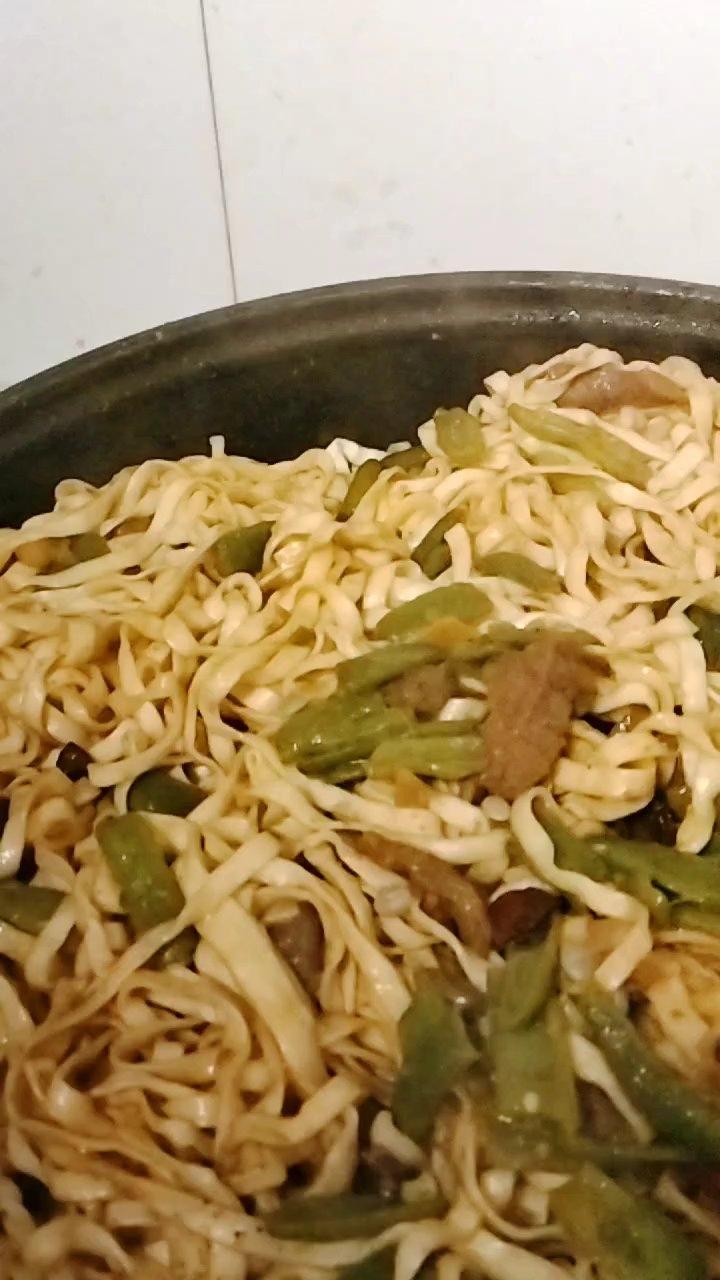 豆角蒸面