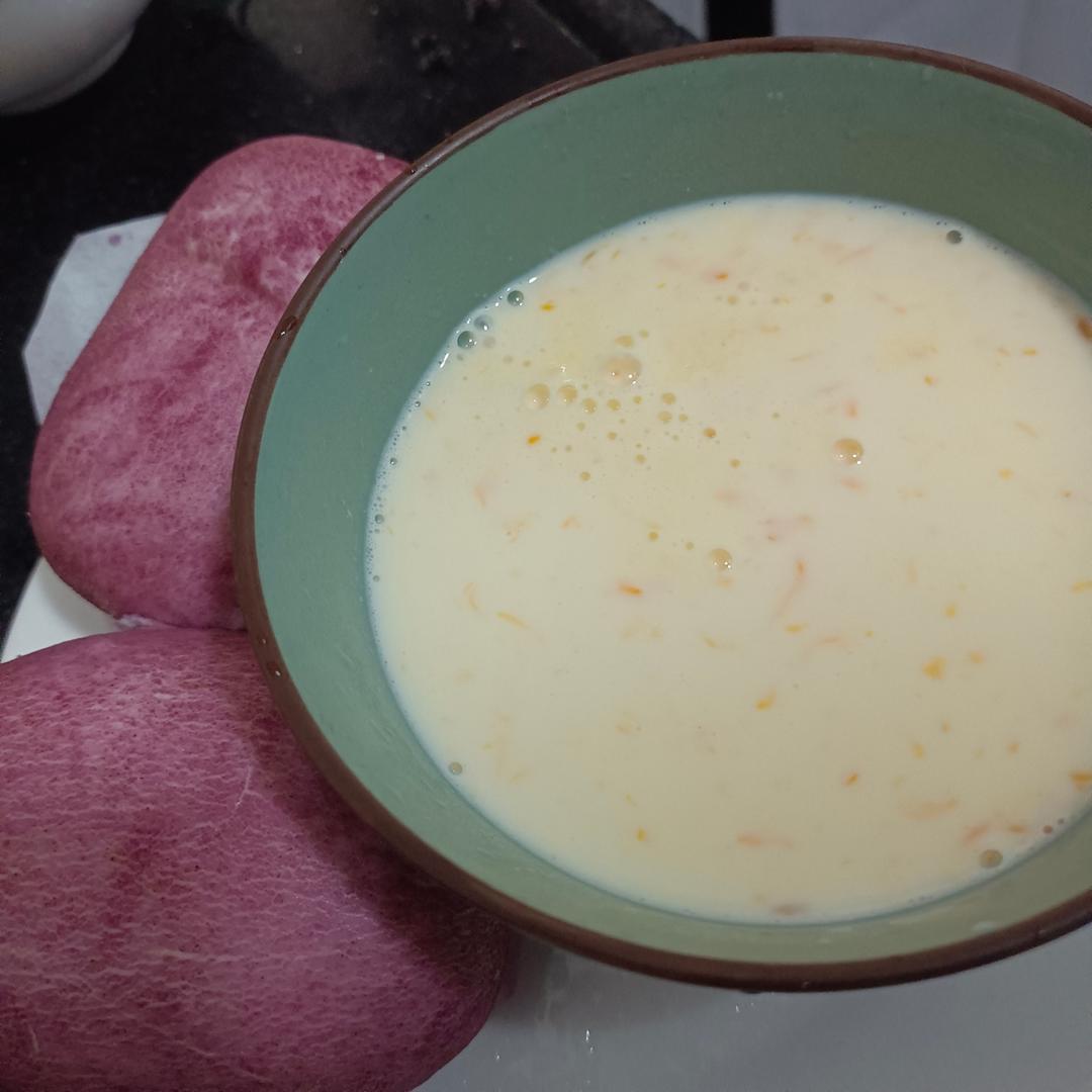 好吃的懒人早餐-牛奶鸡蛋羹