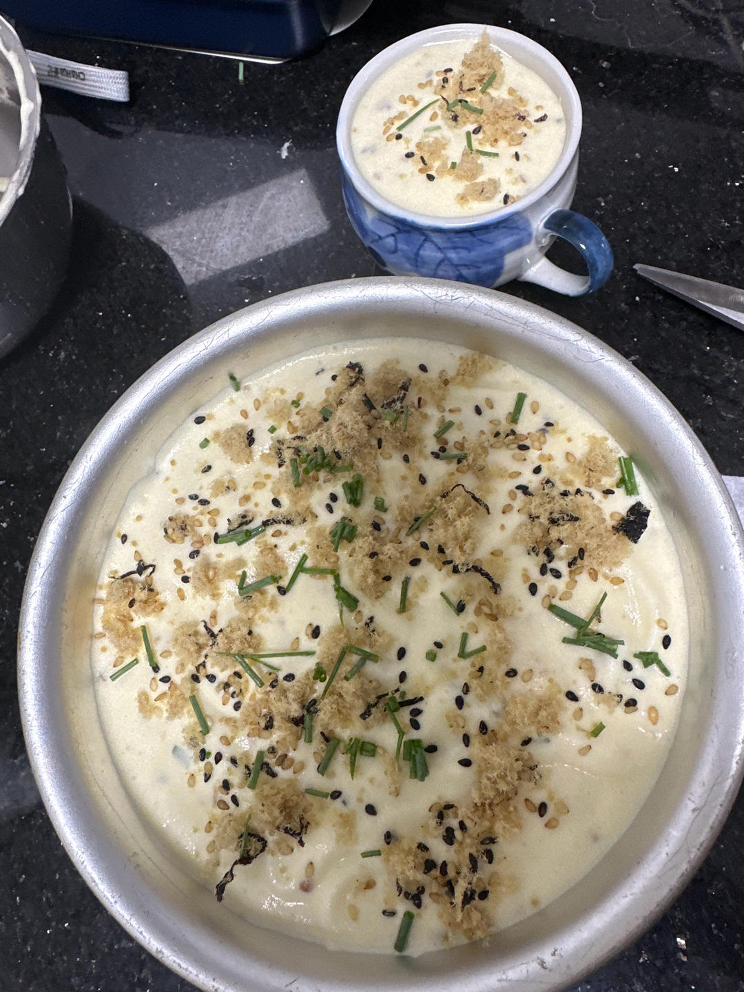 3个鸡蛋做的蒸蛋糕，小朋友的最爱❗