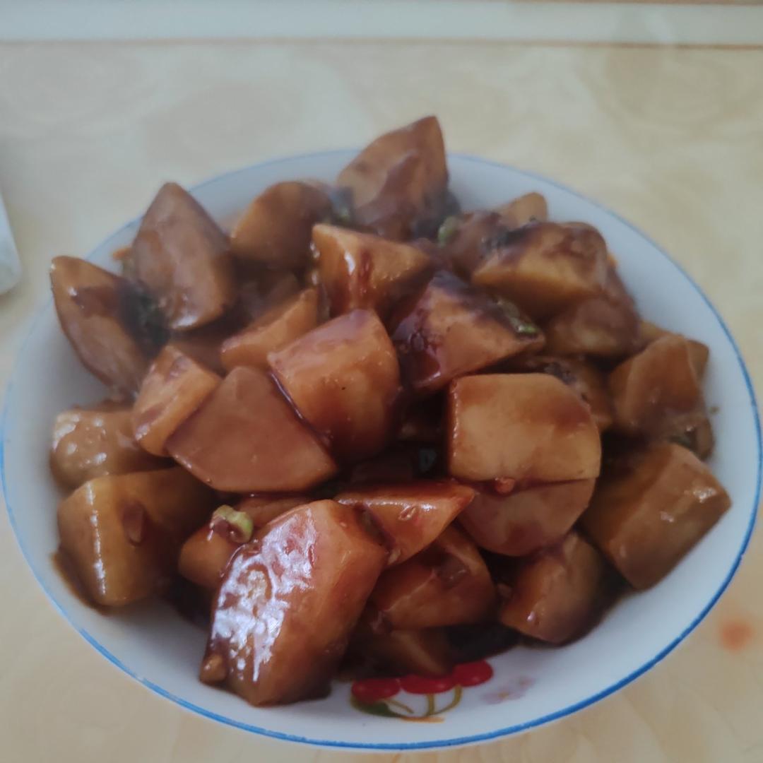 🔥巨下饭，软糯入味！比肉还好吃的红烧土豆