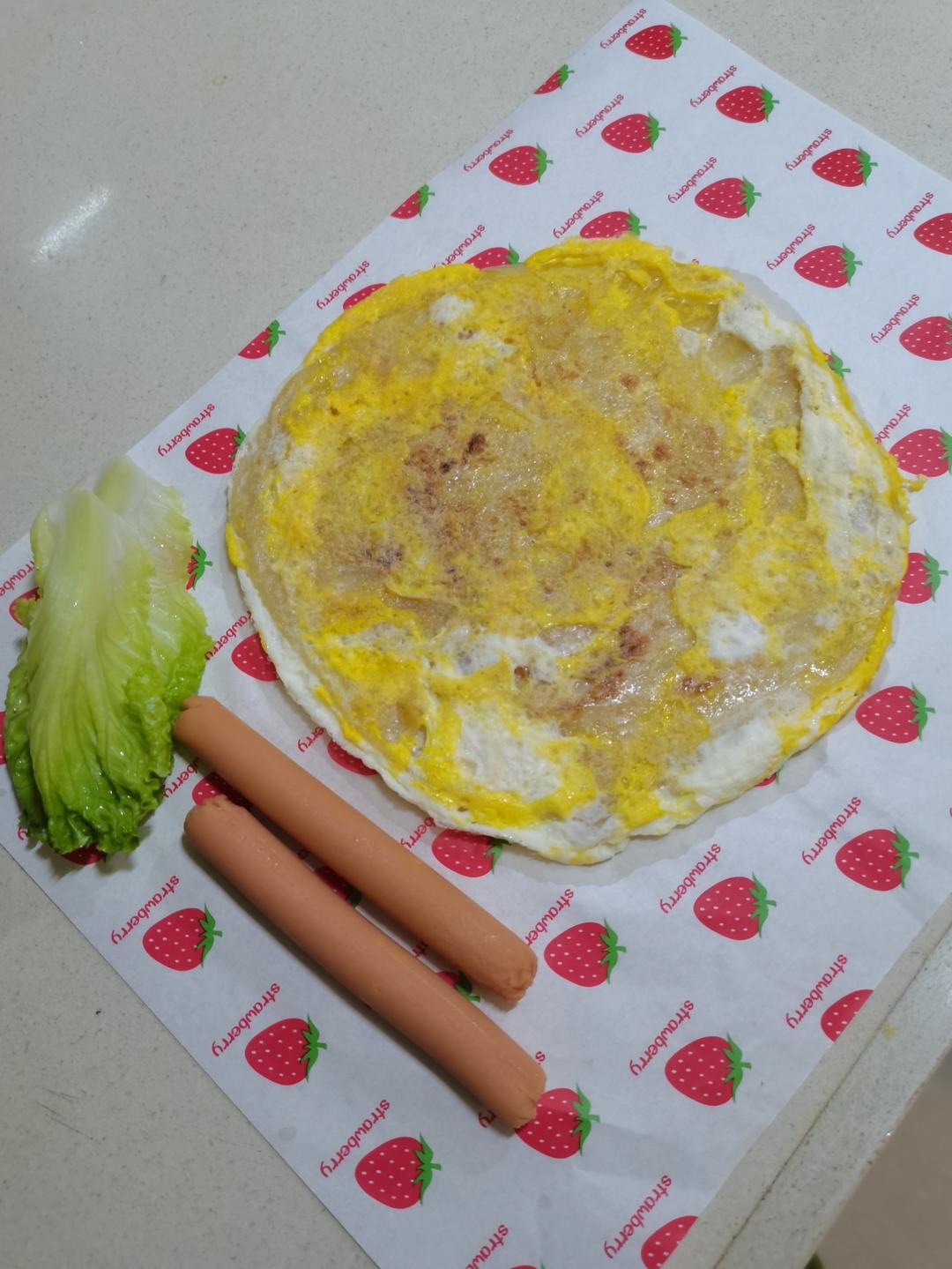 自制手抓饼胚，不到3块钱的面粉做了10张手抓饼