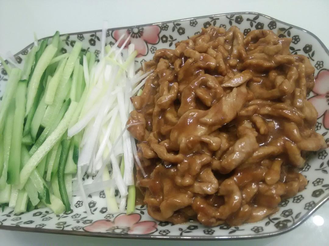 京酱肉丝（家庭做法）