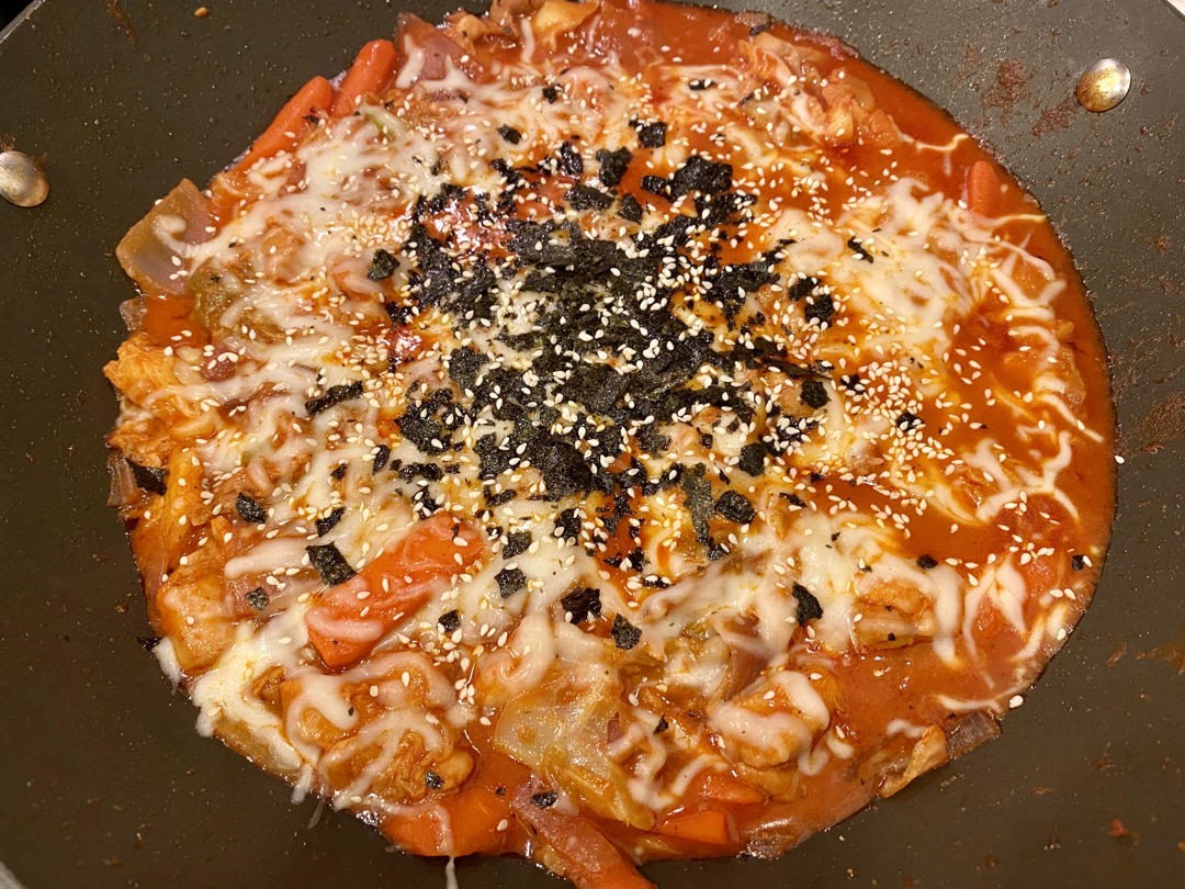 韩式烤辣鸡\春川炒鸡(低碳水生酮友好)