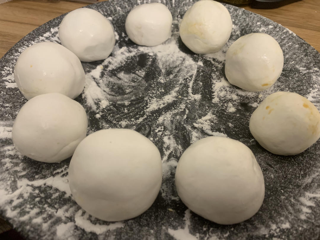 咸蛋黄肉松汤圆