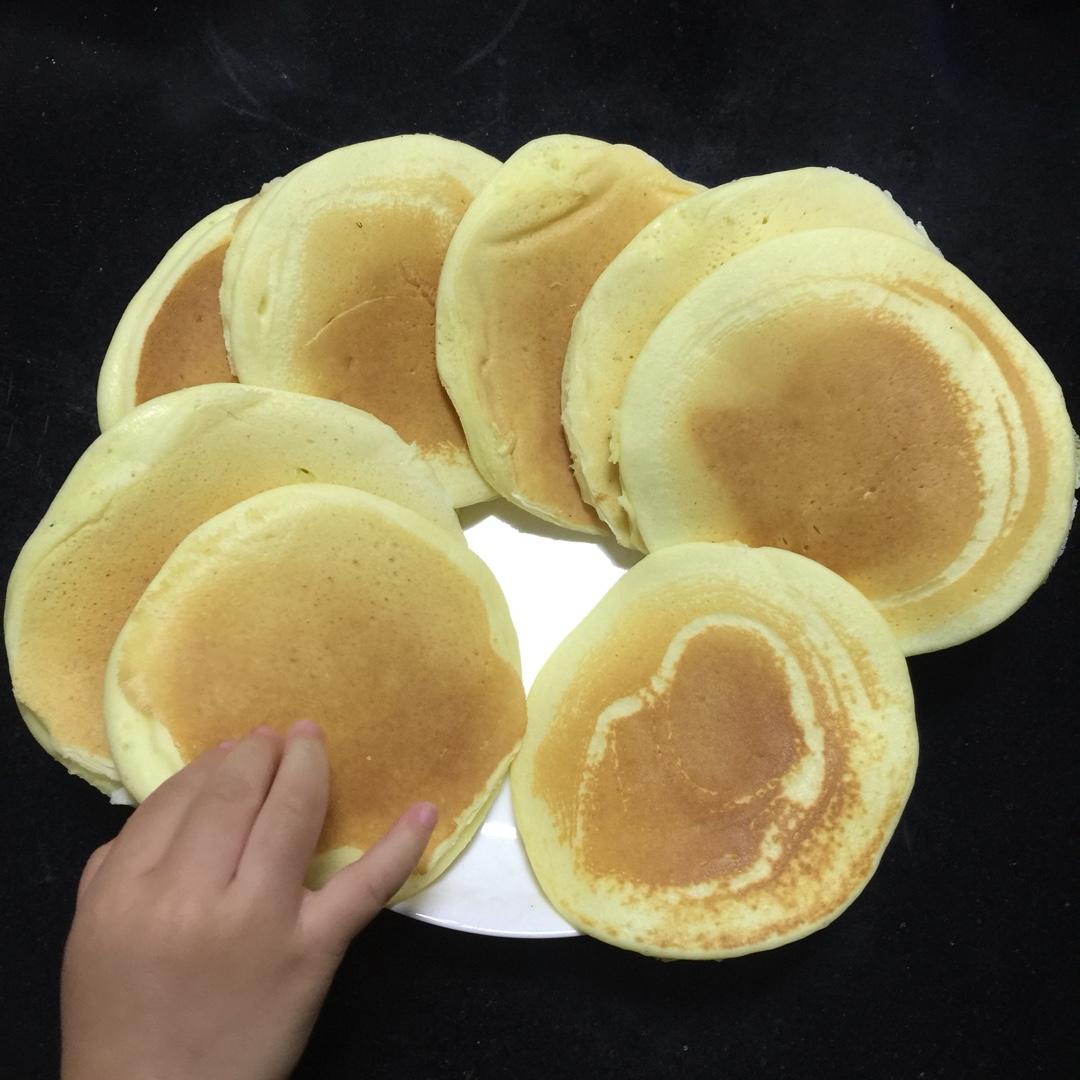 超级简单pancake【无黄油健康版】
