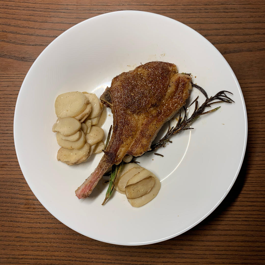 五分钟快手孜然香煎羊排