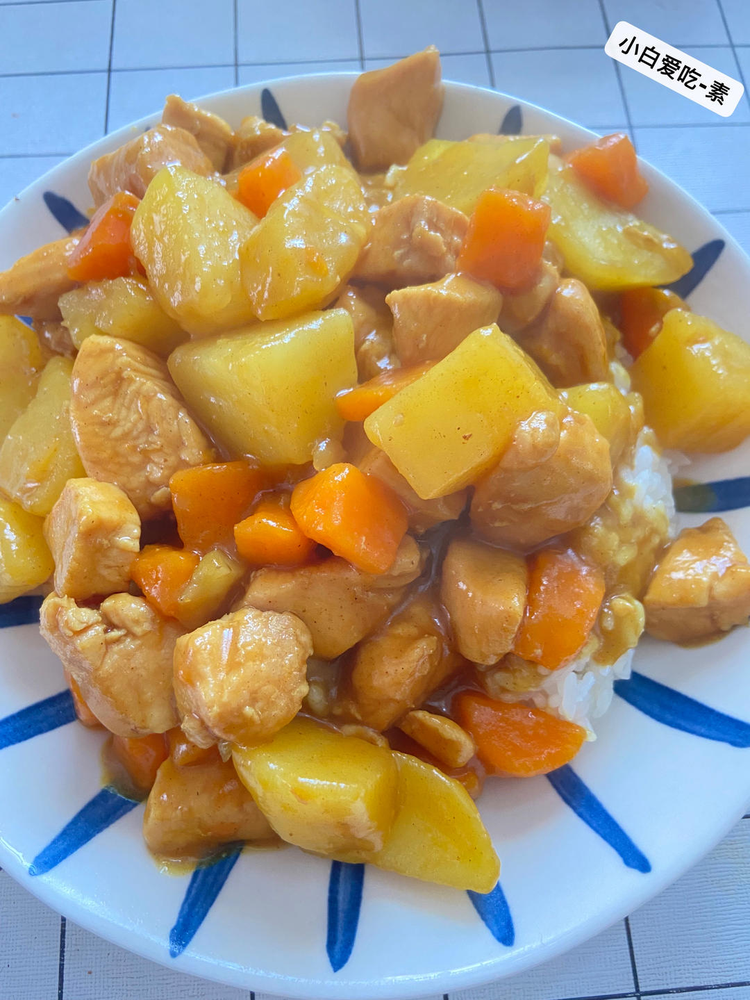 咖喱鸡肉饭