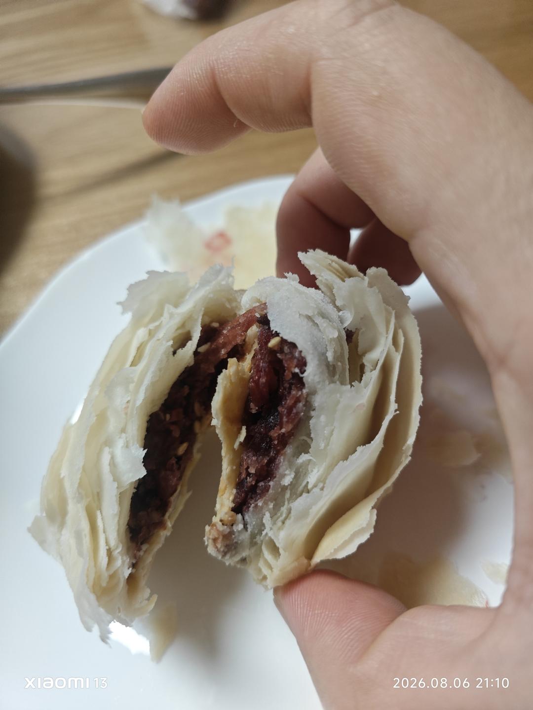 黄油版鲜花饼｜不用熬猪油，照样酥掉渣🌹