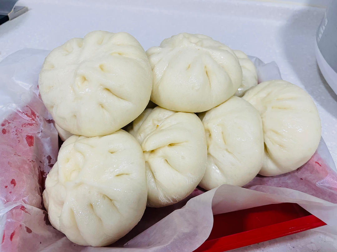 ♨️一口气吃三个❗️肉末粉丝包子