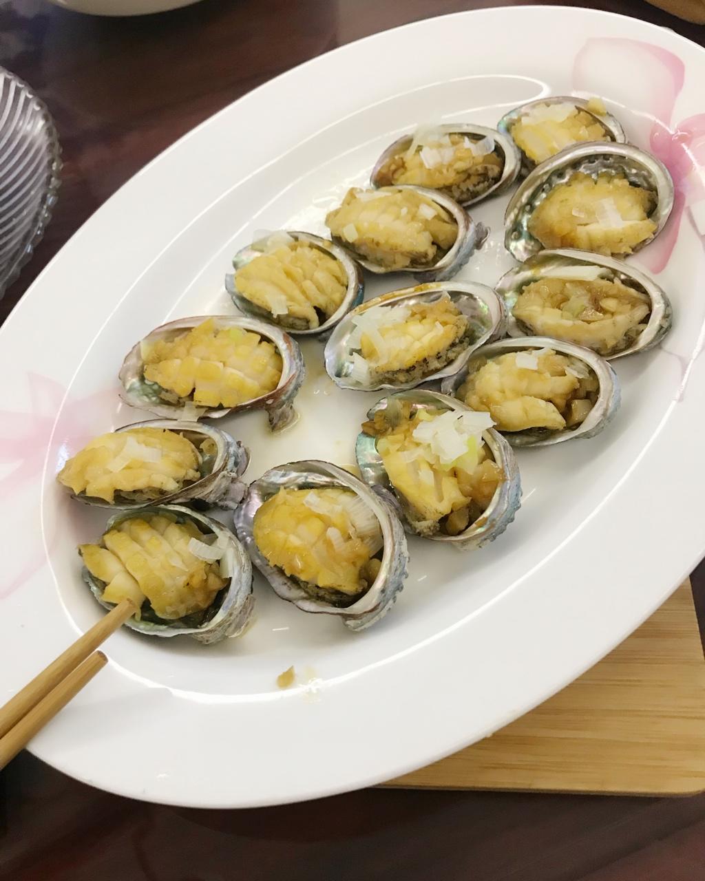 eee做的清蒸小鲍鱼曼达小馆2017年夜饭