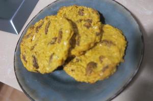 可以减肥的饼干——红薯燕麦葡萄干软饼的做法 步骤5