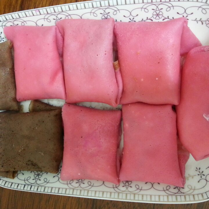 红心火龙果班戟