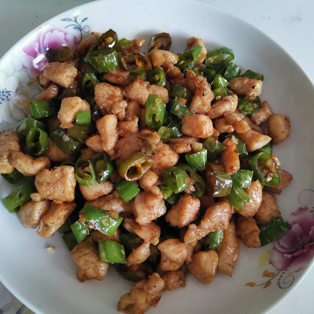 超嫩的小炒鸡胸肉