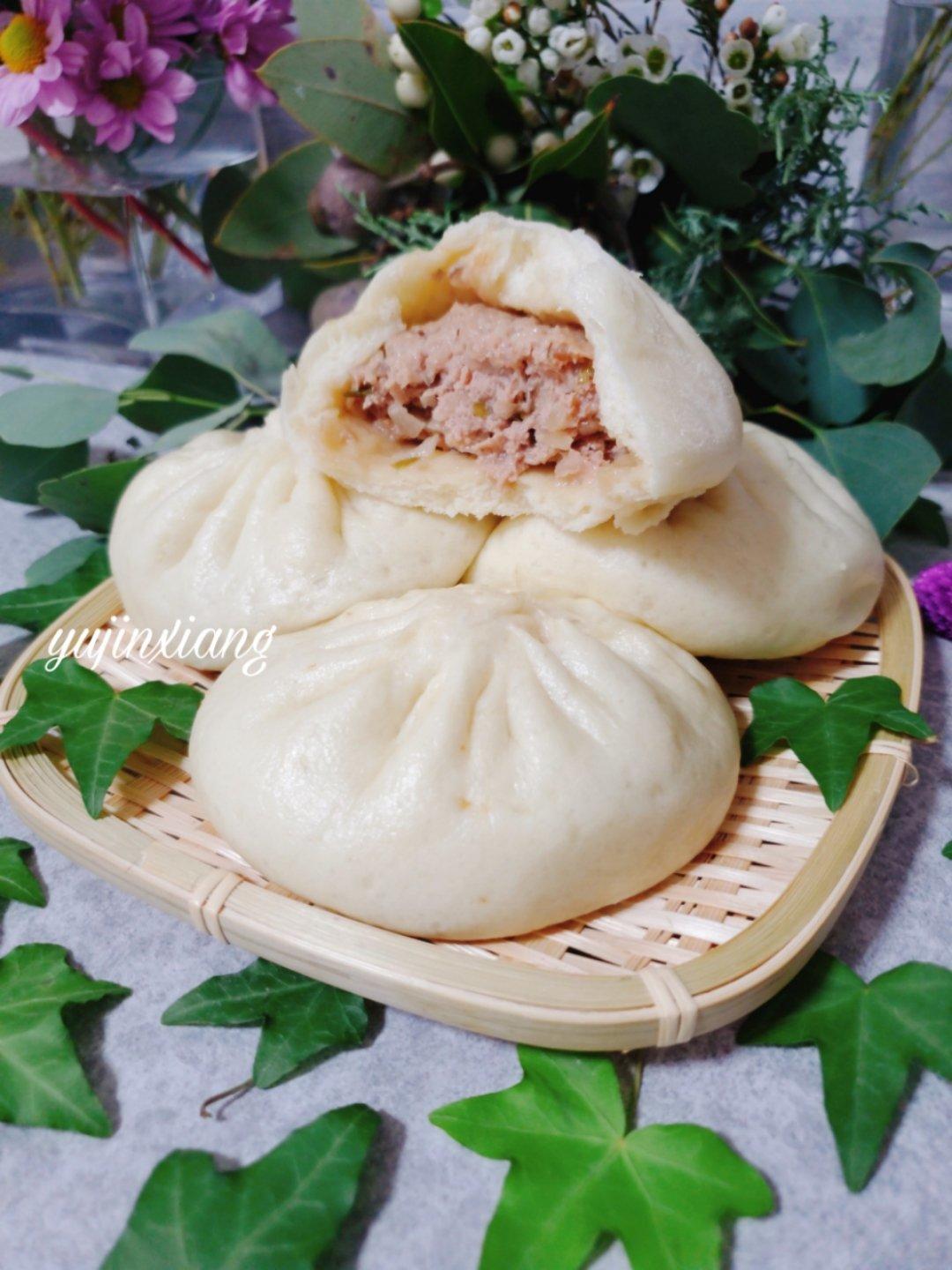 酸菜猪肉粉头包子（老爸的味道）