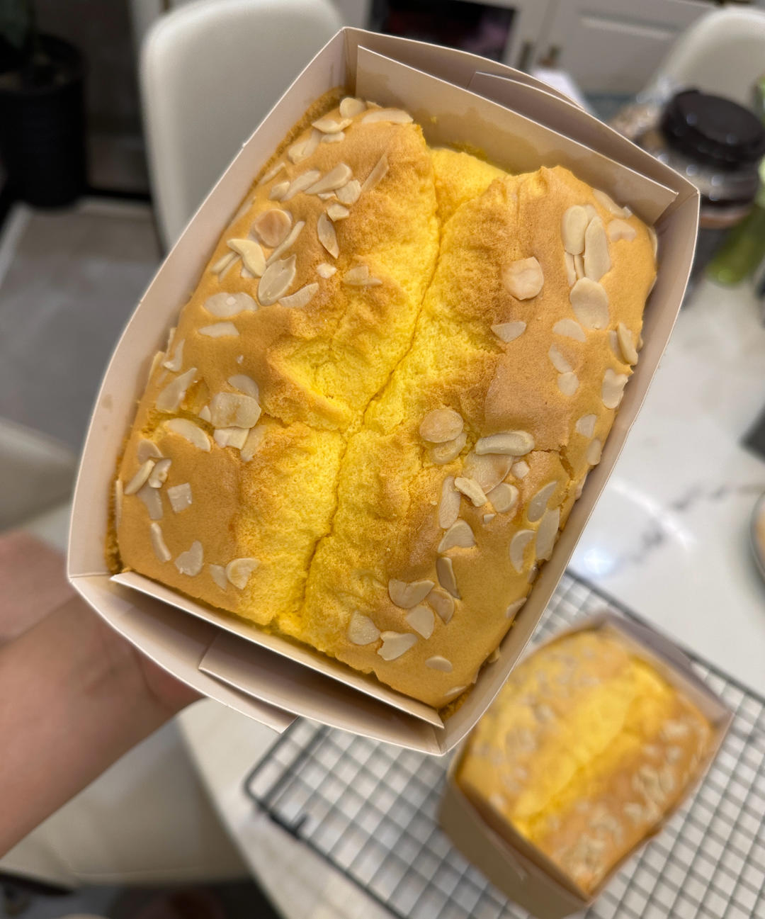 无泡打粉的金枕蛋糕—一次成功零失败