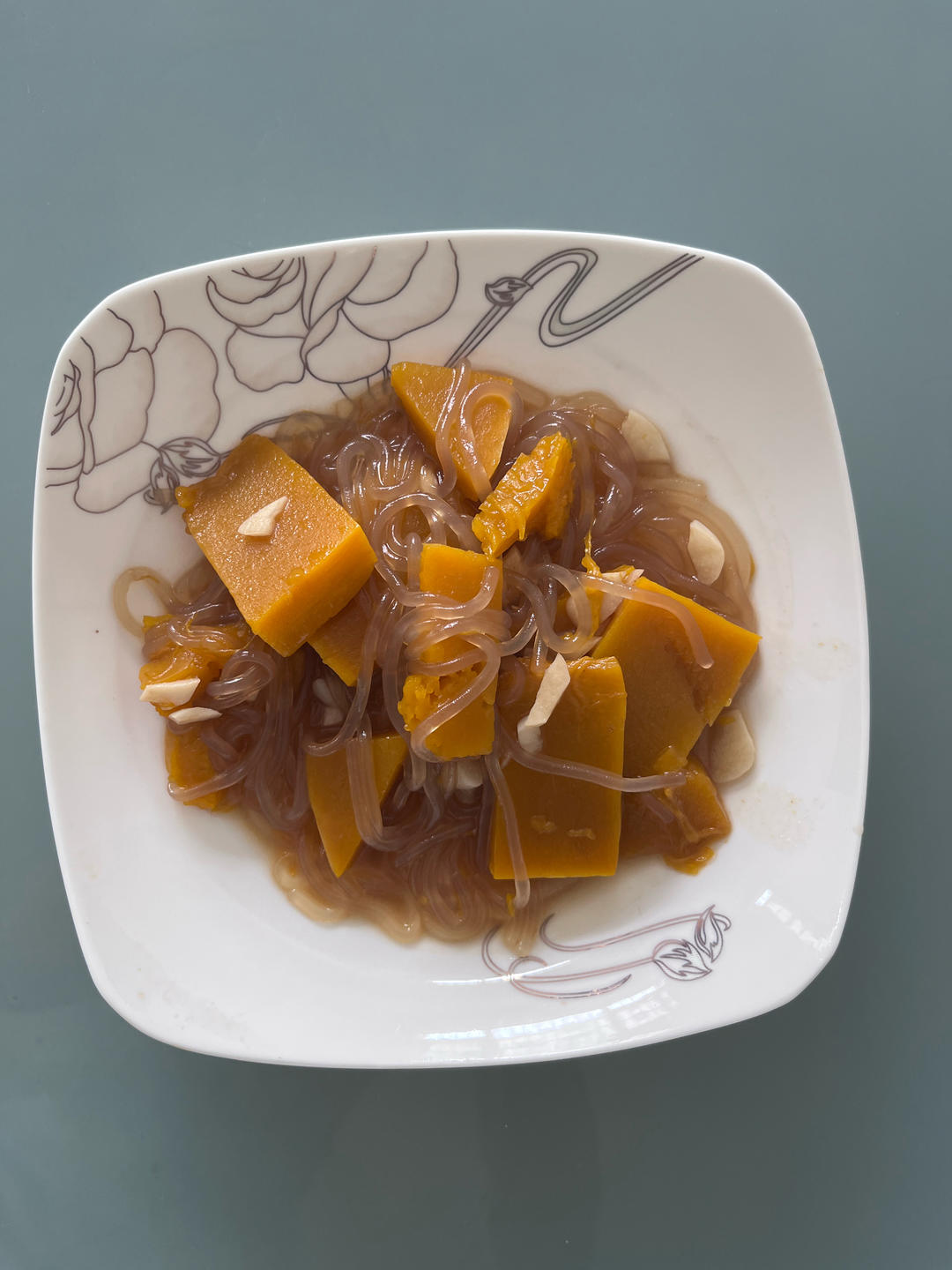 南瓜炖粉条