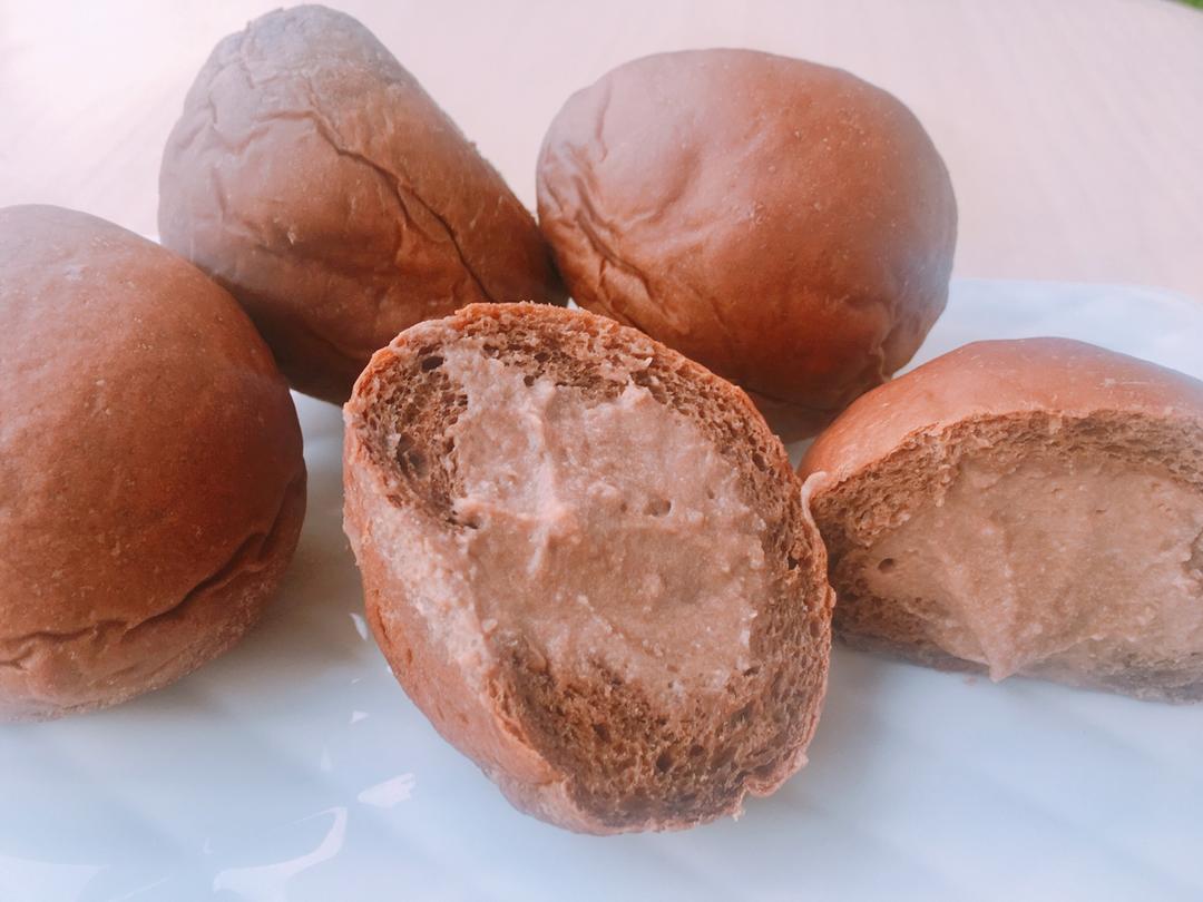 抹茶冰心小面包