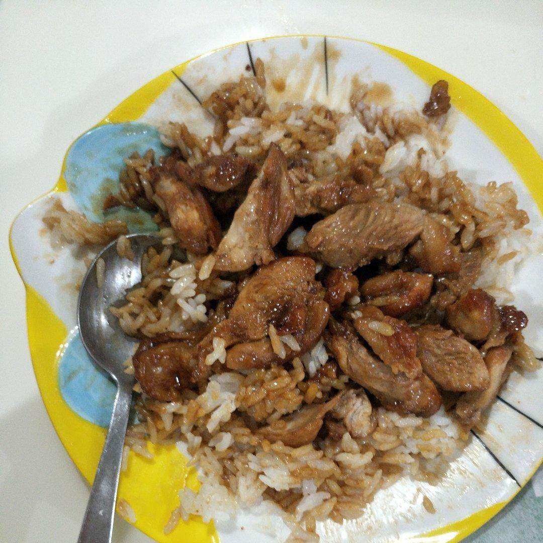 照烧鸡腿饭