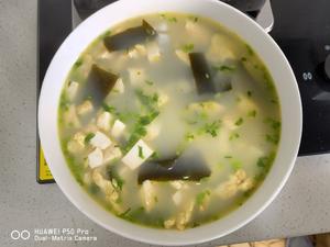 鲜汤--海带鸡蛋豆腐汤的做法 步骤7