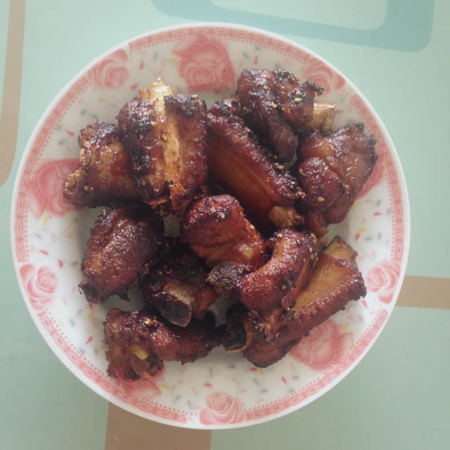 懒人版糖醋排骨