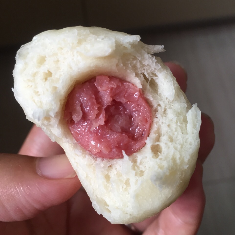 快手火腿卷～一次发酵