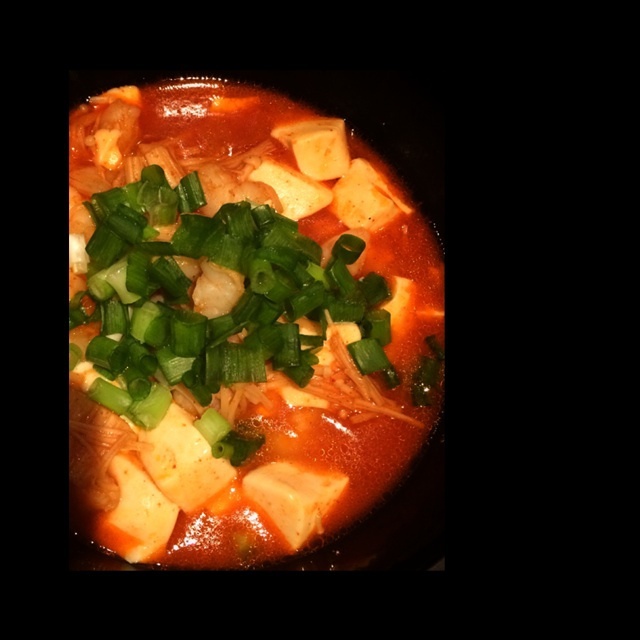 韩式虾仁豆腐的做法