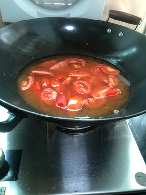 立冬吃饺子配番茄三文鱼骨汤底的做法 步骤8