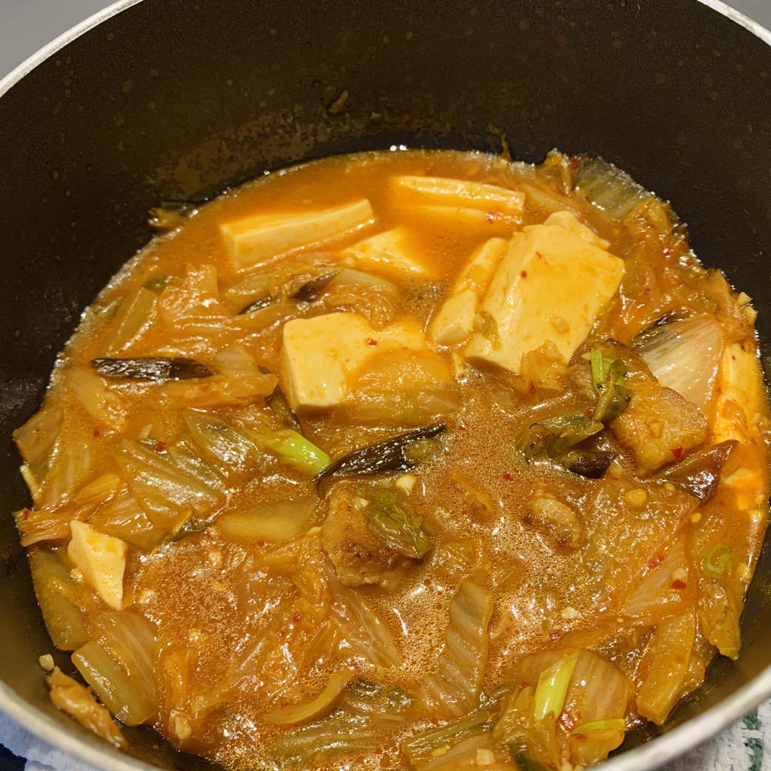好吃到哭泣的泡菜豆腐汤