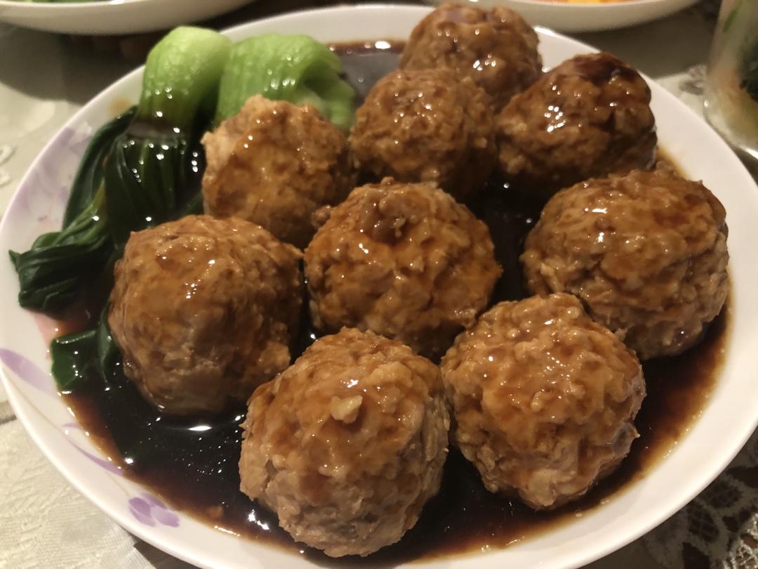 最好吃的扬州狮子头