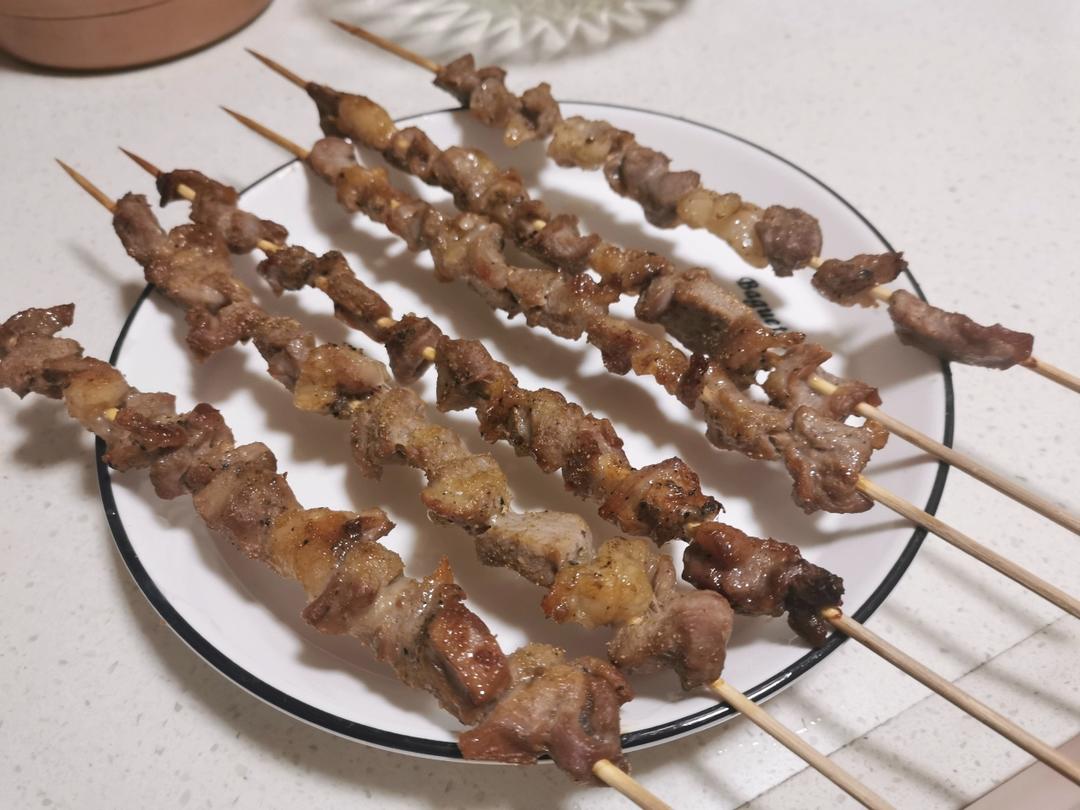 巨好吃的羊肉烤串（烤箱版）
