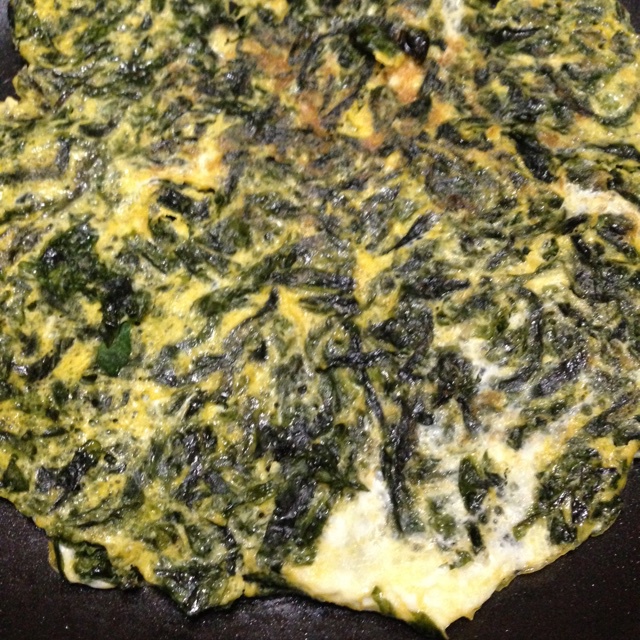 紫菜煎蛋饼
