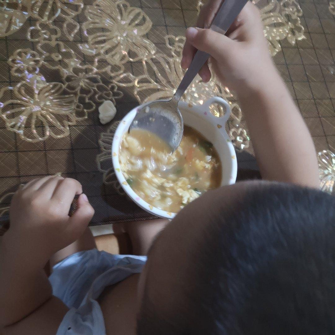 疙瘩汤～拌疙瘩手法视频