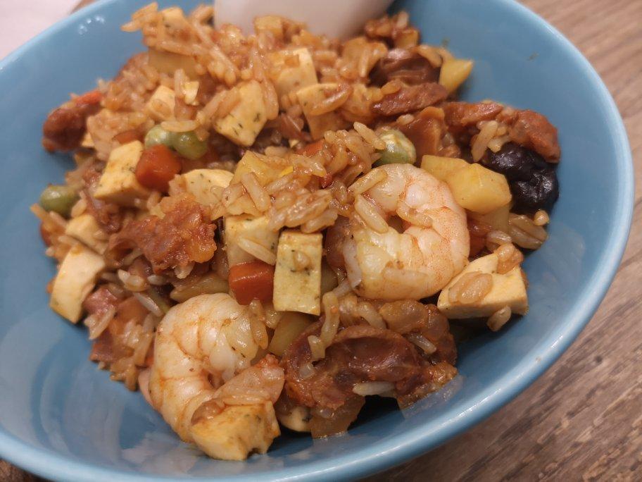 超开胃！香菇拌饭