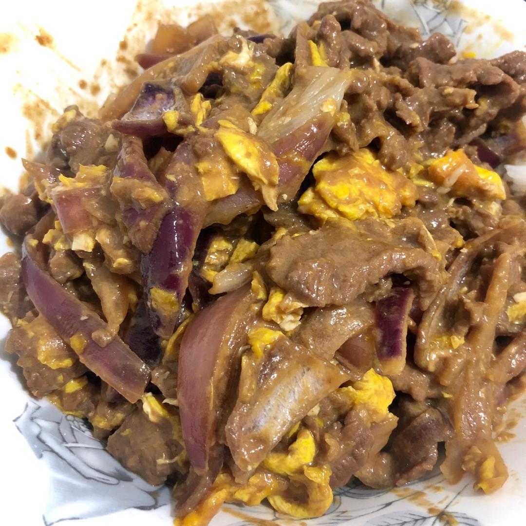 嫩✖️嫩的滑蛋牛肉饭