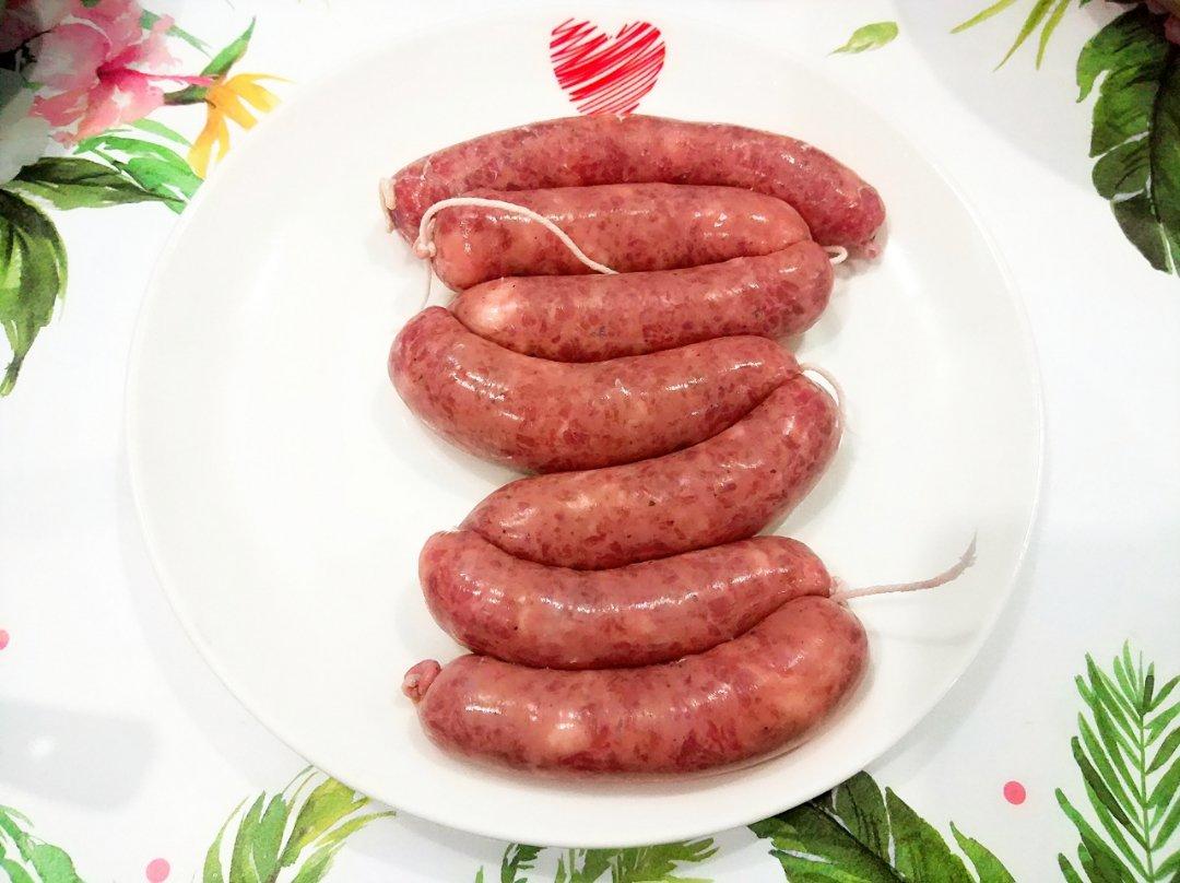 framin做的自制黑椒风味脆皮肠--多图详解手工灌肠