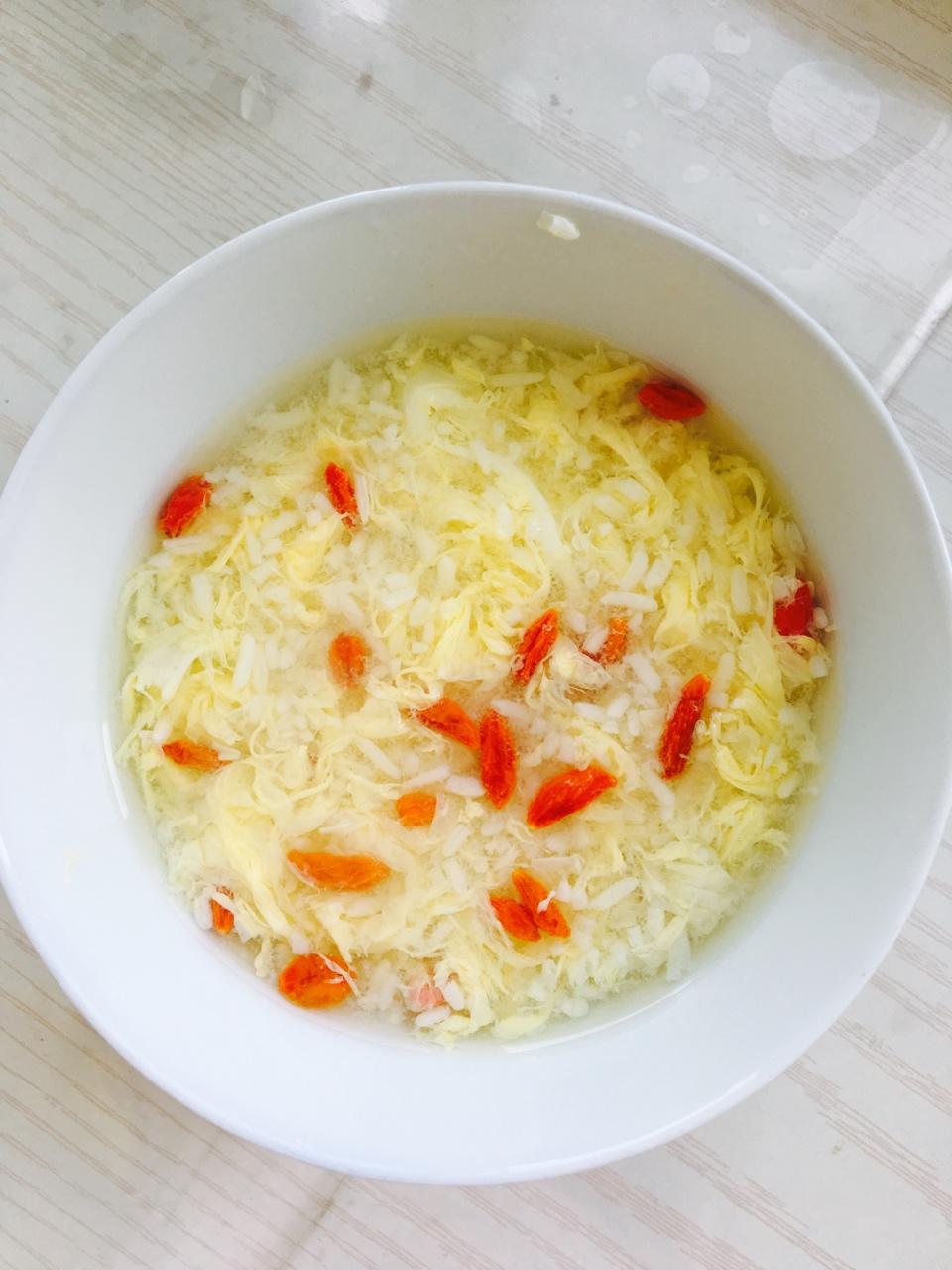 yolo_sxcl做的醪糟蛋花汤