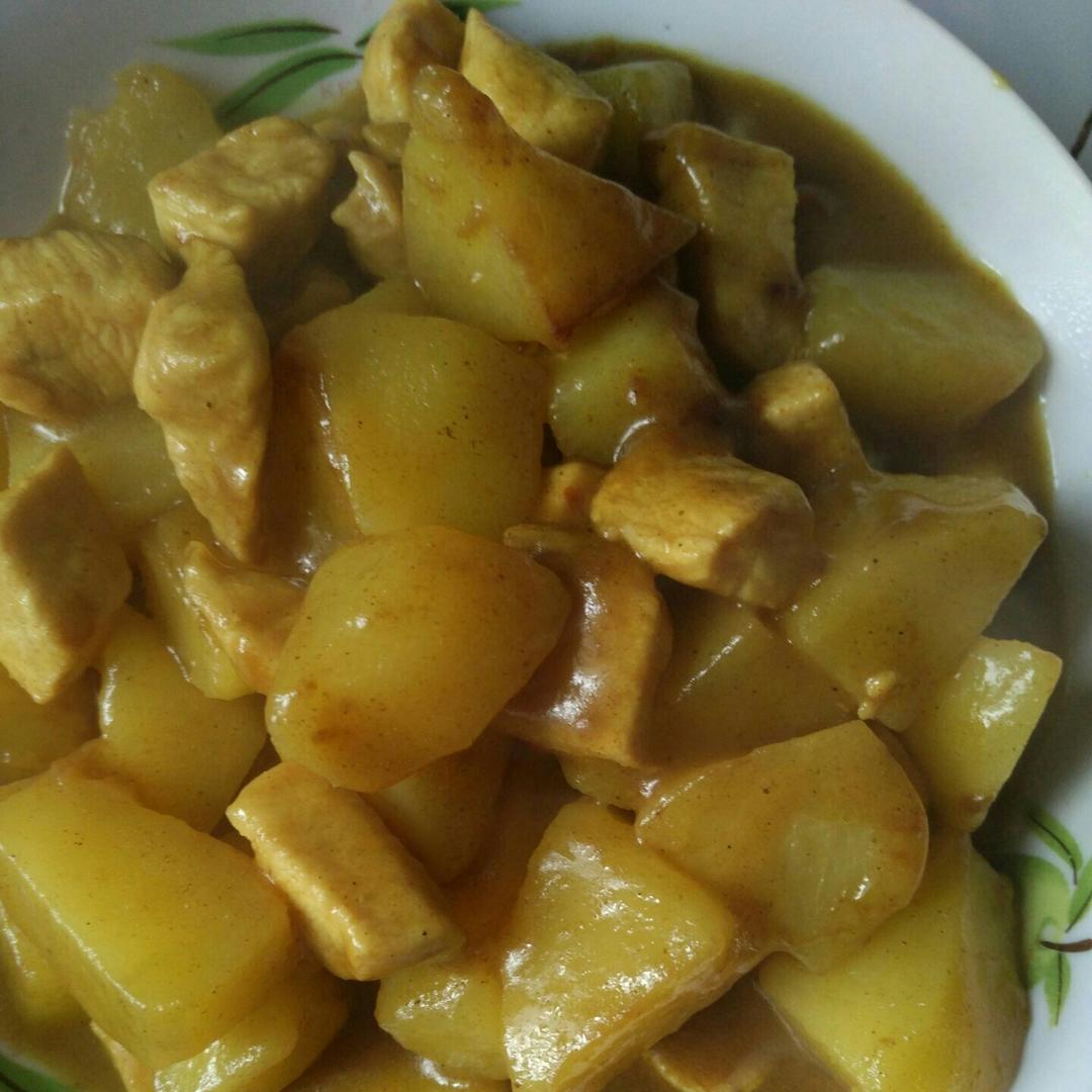 咖喱鸡肉（零失败超详细版）