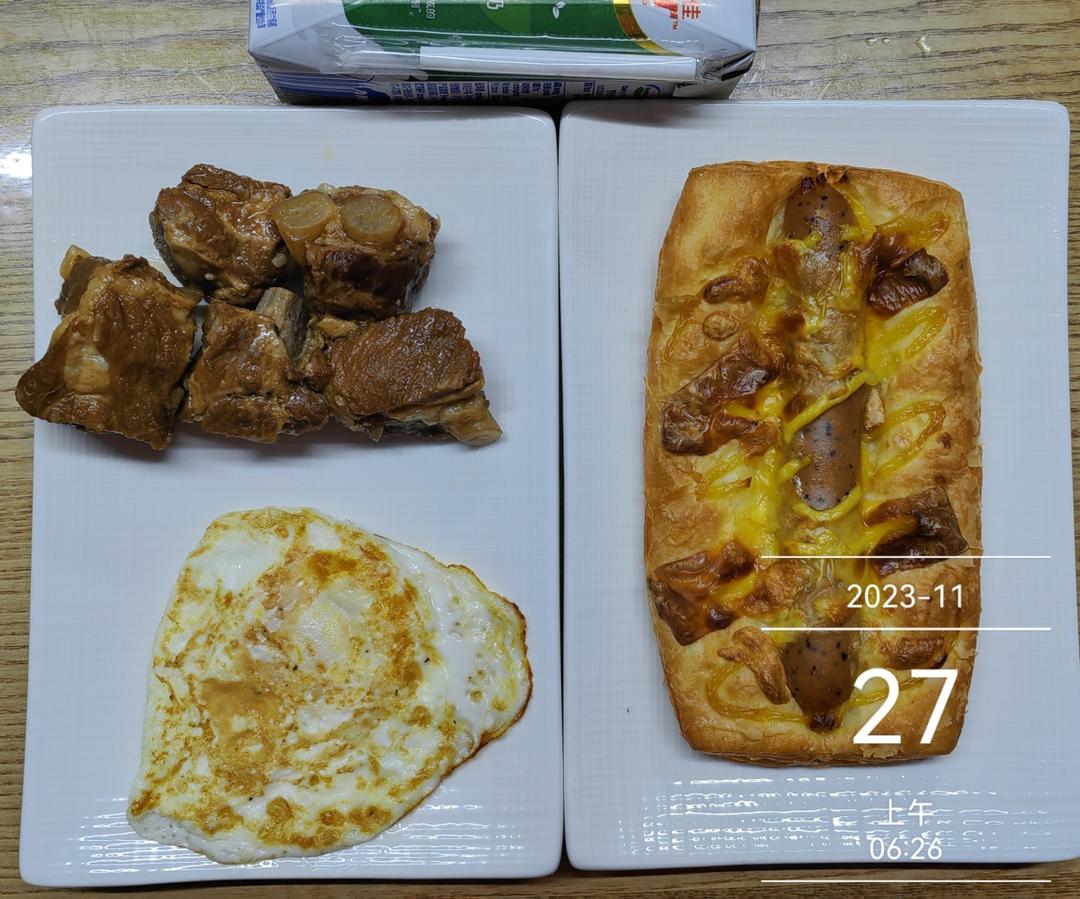 初中生的营养早餐