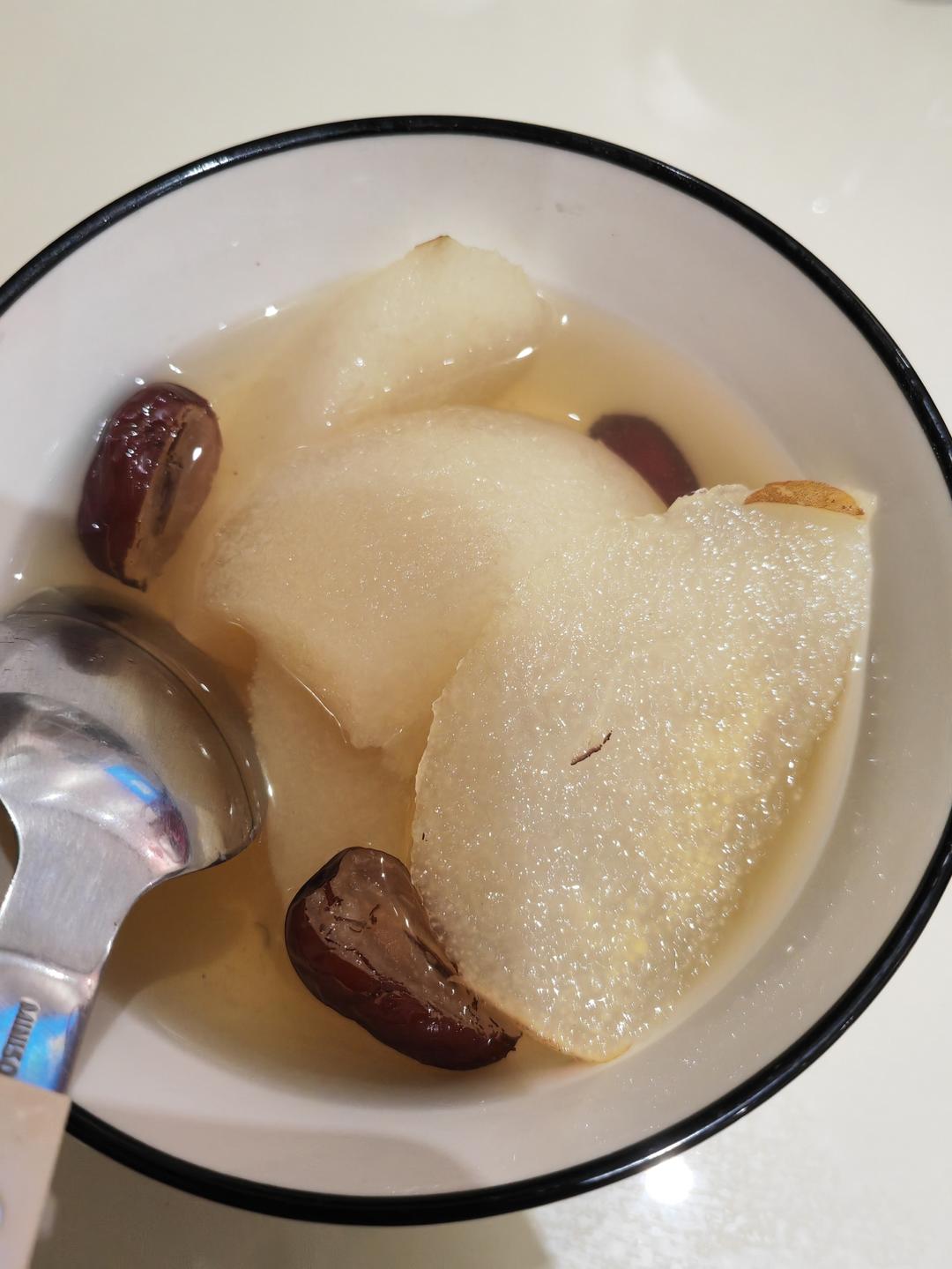 冰糖雪梨（止咳，中医给的）