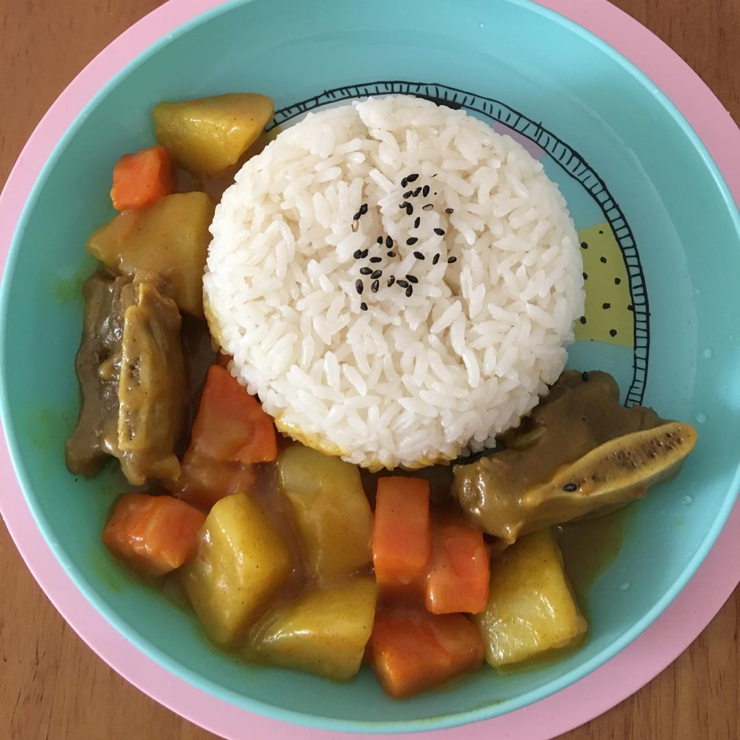 堂妈教你做咖喱牛肉饭