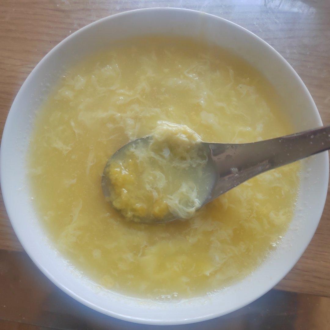 玉米片蛋花羹