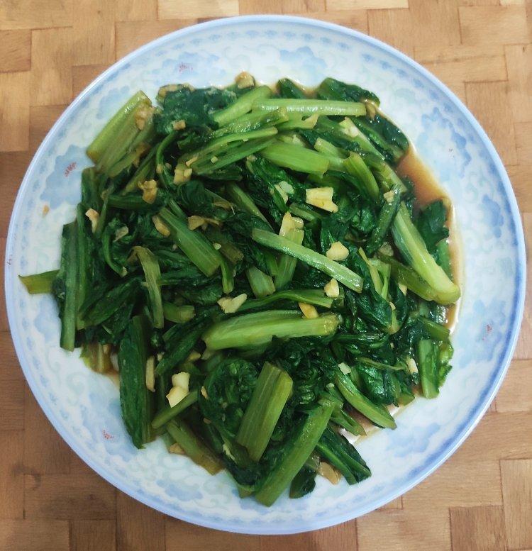 蒜蓉油麦菜（蚝油）